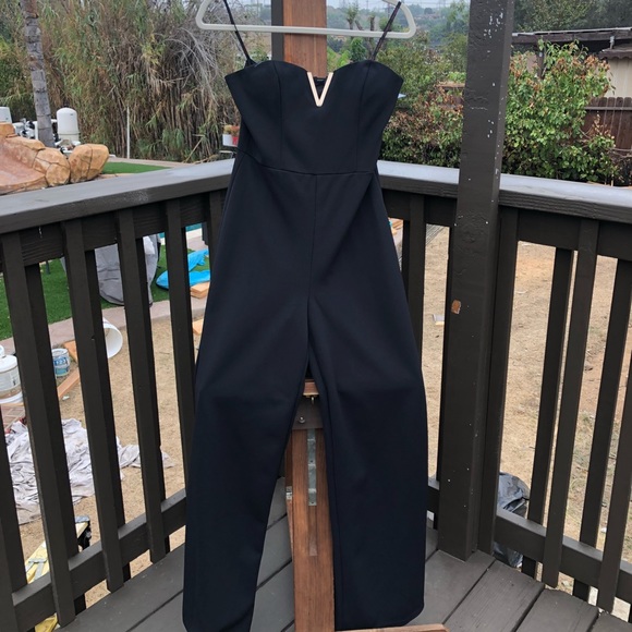 Guess Dresses & Skirts - Guess Strapless jumpsuit wide leg